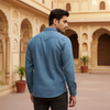 Mumtaaz Men’s Patchwork Denim Shirt