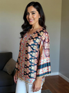 Boho Bloom – Printed Kaftan Kurti
