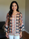 Boho Bloom – Printed Kaftan Kurti