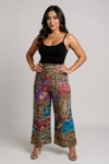 Handcrafted Patchwork Embroidered Palazzo Pants