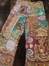 Handcrafted Patchwork Embroidered Palazzo Pants