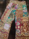 Handcrafted Patchwork Embroidered Palazzo Pants