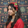 Bandhani Floral Hairband