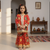 Festive Pink Phulkari Embroidered Kurta & Sharara Set for Girls