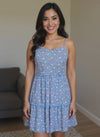 Blue Midi Dress for Women | Casual & Partywear