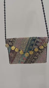 Mehfil Coin Charm Clutch