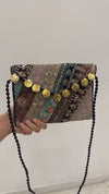 Mehfil Coin Charm Clutch