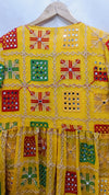 Yellow Phulkari Embroidered Co-ord Set