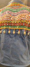 Boho Fusion Embroidered Denim Shirt – Tie Knot Style