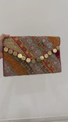 Golden Gypsy Embroidered Clutch