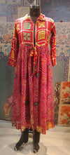 Rani Bandhej Phulkari Shrug
