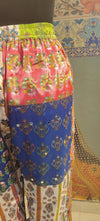 White Dazzle Pant Patchwork Hand Embroidery