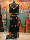 Designer Black Blouse with Mirror Work & Multicolor Tassel Fringe – Perfect for Navratri & Party Wear