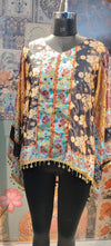 Boho Bloom – Printed Kaftan Kurti