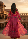 Rani Bandhej Phulkari Shrug